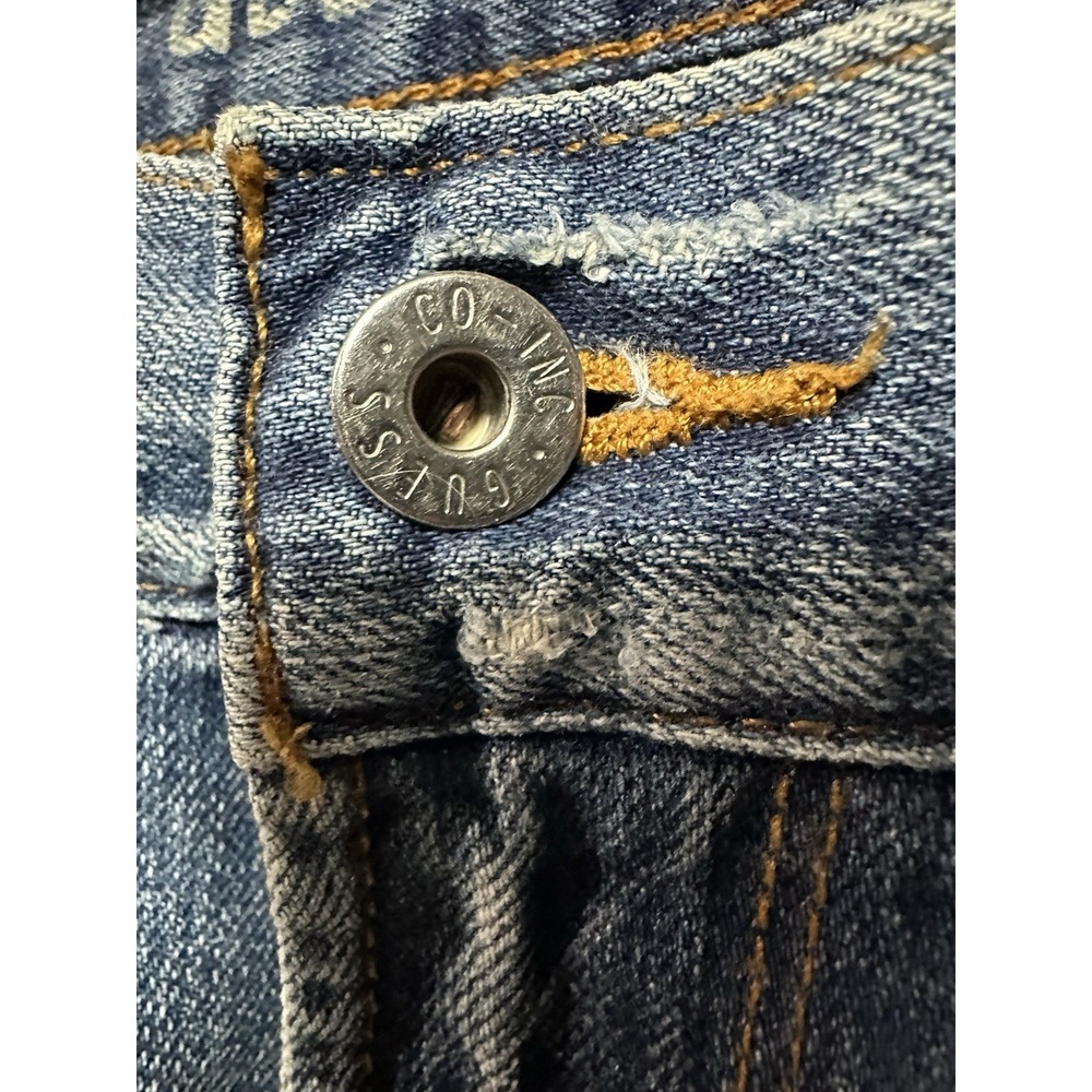 Vintage Guess Jeans 36 x 30 Light Blue Baggy‎ Wide Leg - Picture 2 of 8